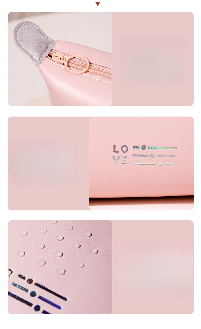 2025 neue Mode PU Große Kapazität Reise Toilettenartikel Kosmetik Tasche,_voghion.com